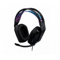 Auriculares Gaming Logitech G335 Negro con Micrófono y Jack 3.5mm (981-000978)