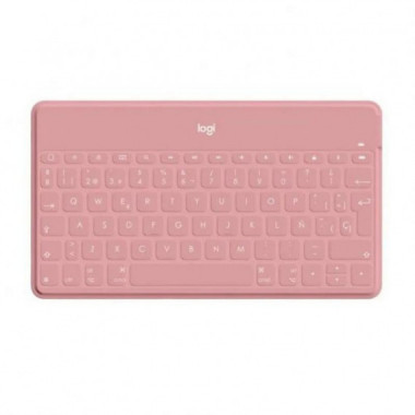 Teclado Logitech Keys-To-Go Inal&aacute;mbrico para iOS (Rosa) - 920-010043