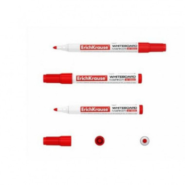 Rotulador para Pizarra Blanca Erich Krause 0.8-2.5mm, Rojo