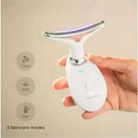 Masajeador Facial y Cuello Eléctrico INNOVAGOODS con 3 Modos y Terapia Led
