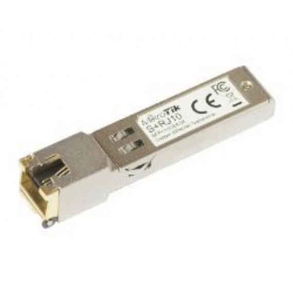 Módulo Transceptor Mikrotik SFP+ RJ45 GbE 10000 Mbit/s 200m (S+RJ10)