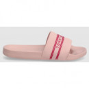 TOMMY HILFIGER - TH WEBBING POOL SLIDE - TQN - F|FW0FW09359/TQN