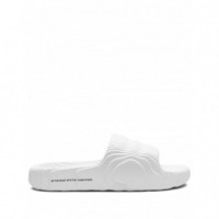 ADIDAS ORIGINALS - Adilette 22 - Crywht Crywht Cblack - HQ4672/CRYWHT Crywht Cblack