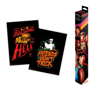 Pack mini posters Stranger Things