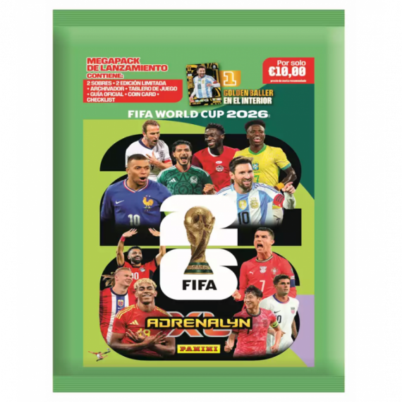 Megapack Adrenalyn XL FIFA World Cup 2026