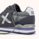 Zapatillas MUNICH Mujer Gris Violeta