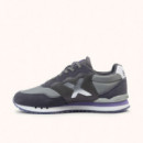 Zapatillas MUNICH Mujer Gris Violeta