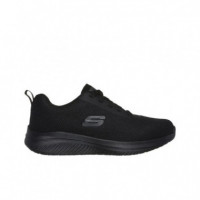 Zapatillas SKECHERS Trabajo Negras Antideslizantes