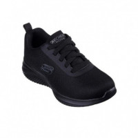 Zapatillas SKECHERS Trabajo Negras Antideslizantes