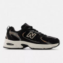 Zapatillas NEW BALANCE 530 Negras Animal Print
