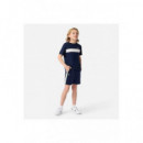 LCB LACOSTE TAPING SHORT MARINE