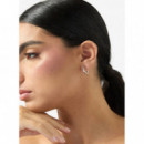 PENDIENTES ICONIQUE PLATEADO