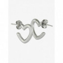 PENDIENTES ICONIQUE PLATEADO