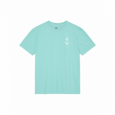 Camisetas Hombre Camiseta LA PAZ Dantas Green / Off White