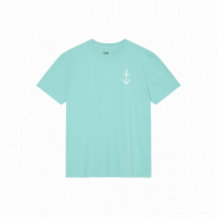 Camisetas Hombre Camiseta LA PAZ Dantas Green / Off White