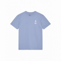 Camisetas Hombre Camiseta LA PAZ Dantas Indigo / Off White