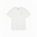 Camisetas Hombre Camiseta LA PAZ Dantas Off White / Wind Blue