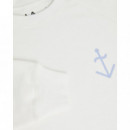 Jerséis y Sudaderas Sudadera LA PAZ Cunha Off White / Wind Blue