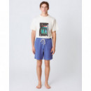 Bermudas Shorts LA PAZ Pestana Indigo Linen