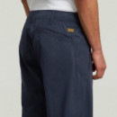 G-Star Raw Denim Pantalones G-STAR RAW Pleated Loose Tapered Chino Salute