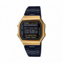 Casio Vintage Reloj A-168WEGB-1B