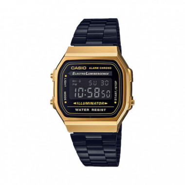 Casio Vintage Reloj A-168WEGB-1B