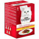 GOURMET Gato Mon Petit Ave Surtido 6X50 Gr