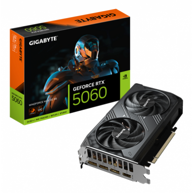 Tarjeta Grafica GIGABYTE Geforce Rtx 5060 Windforce Max Oc 8GB GDDR7
