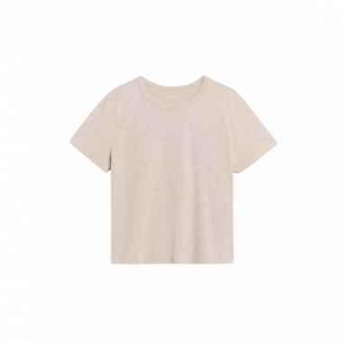 camisetas mujer Camiseta ESE O ESE B&aacute;sica Trendy Taupe