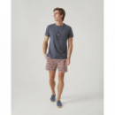 SCOTTA 1985 Camisas Camiseta Scotta Moto Girl Gris Oscuro