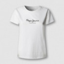 Pepe Jeans Camiseta básica de cuello redondo y manga corta PL5000122-800