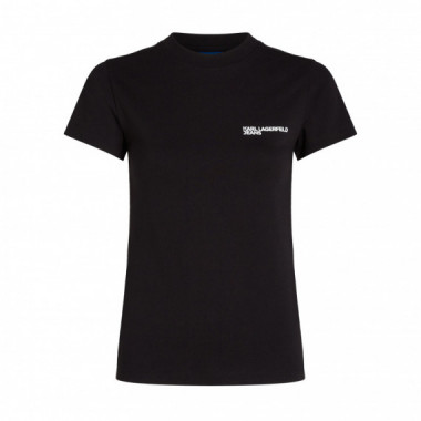Karl Lagerfeld Camiseta Slim Negra A1W17004-999