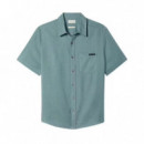 Camisa Solid Causal Linen Classic