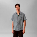 Camisa Solid Causal Linen Classic