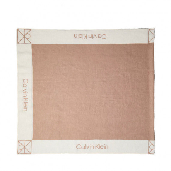 Bufanda Cruzada Tipo Pareo de Lino  CALVIN KLEIN