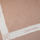 Bufanda Cruzada Tipo Pareo de Lino  CALVIN KLEIN