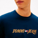 Camiseta Regular Con Logo Vintage