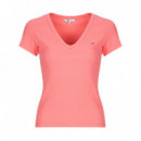 Camiseta Essential con cuello de pico