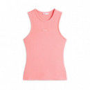 Camiseta Slim Script Label