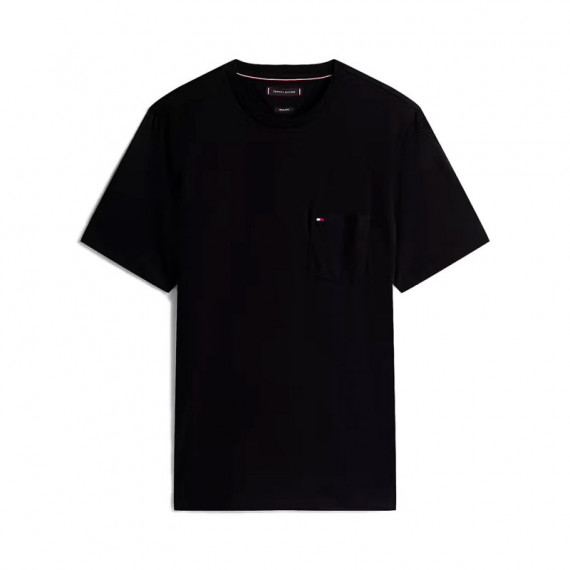 Camiseta de punto con cuello redondo