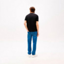 Camiseta de punto con cuello redondo