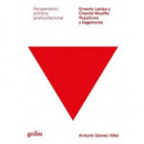 ERNESTO LACLAU Y CHANTAL MOUFFE POPULISMO