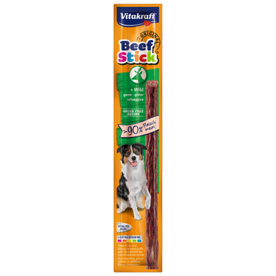 VITAKRAFT Perro Snack Stick Caza 12 Gr