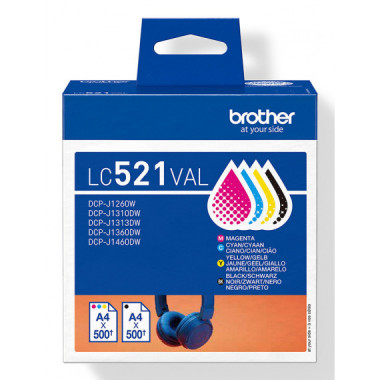Pack Tinta BROTHER 4 Colores