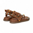 ESCLAVA GILDA ABALORIOS MARRON