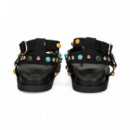 ESCLAVA GILDA ABALORIOS NEGRO