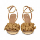 FLOR GANCHILLO SANDALIA RAFIA BEIGE