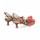 FLOR ROSA SANDALIA TIRITAS BEIGE