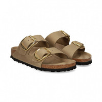 Pala 2 Hebillas Big Grass Beige  BIRKENSTOCK
