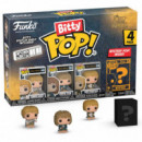 Funko Bitty POP Pack 4 El Señor de los Anillos
